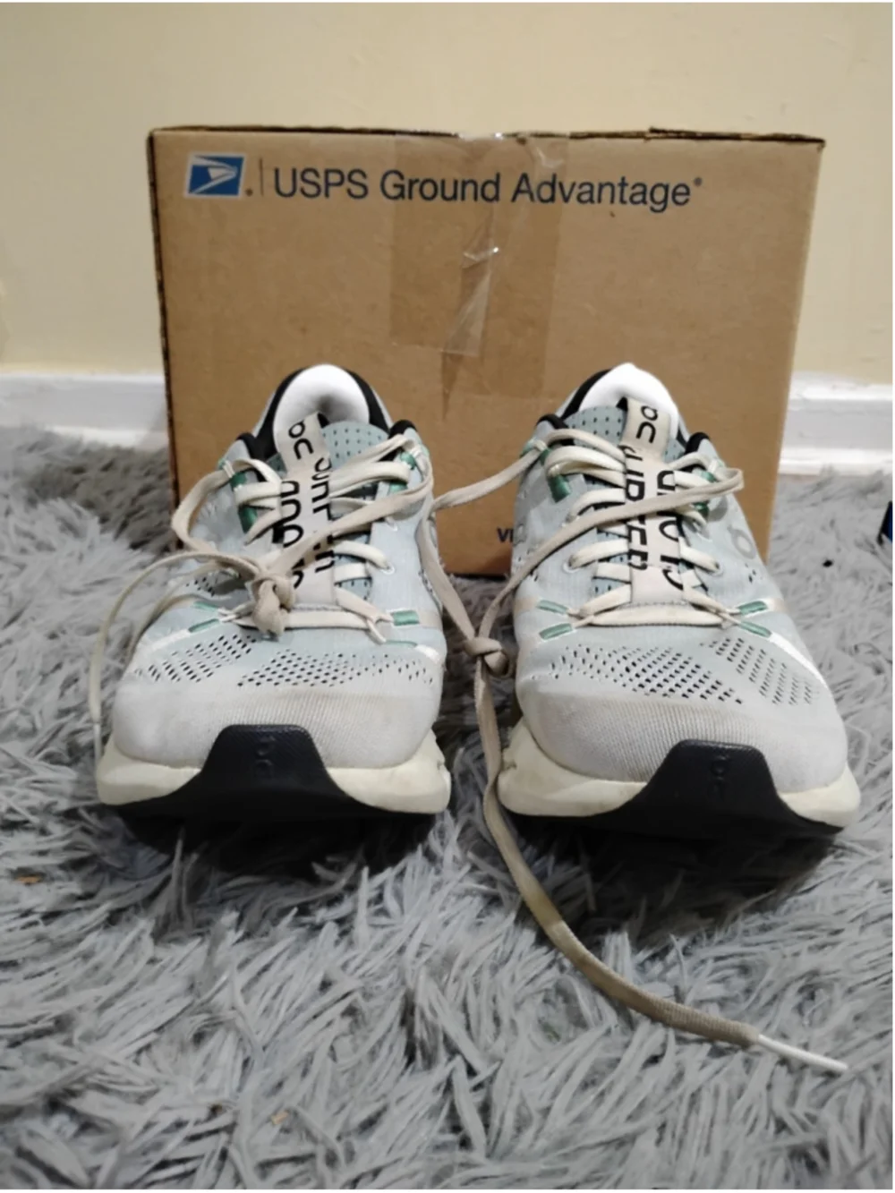 On Cloudsurfer Women's Size 10 Mineral Aloe Athletic Running Shoes 3WD10442078